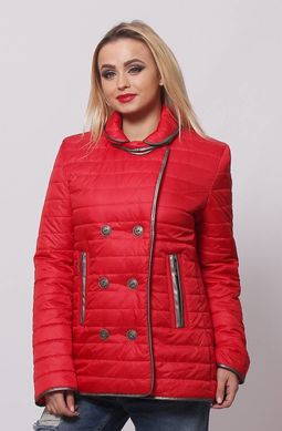 Стильная женская красная куртка К2 Murenna Furs