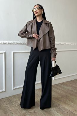 Черные широкие брюки палаццо Инео Jadone Fashion