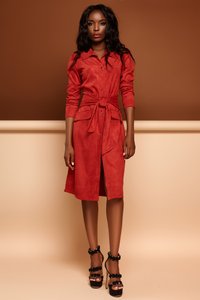 Червона сукня Лея Jadone Fashion