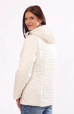 Комбинированная куртка Murenna ваниль Murenna Furs