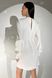 Белое короткое вечернее платье Дайон, 42-44