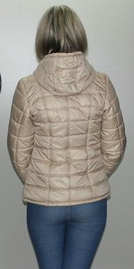 Бежевая женская куртка КР2 Murenna Furs