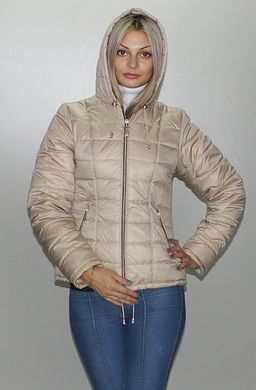 Бежева жіноча куртка КР2 Murenna Furs