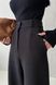 Чорні жіночі брюки палаццо Брют, 40-42