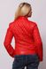 Короткая женская красная куртка СК1, 42