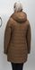 Демисезонная коричневая куртка КР11, 54
