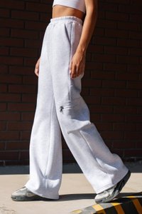 Світло-сірі теплі брюки Аксія Jadone Fashion