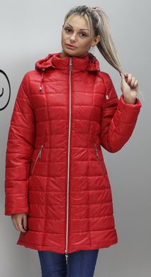 Демісезонна червона куртка КР11 Murenna Furs
