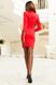Червоний костюм спідниця + піджак Ясмин_1, 42