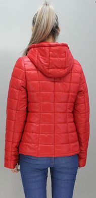 Красная демисезонная куртка КР1 Murenna Furs