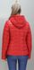 Червона жіноча демісезонна куртка КР1, 54