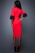 Женское красное платье Полит, 42