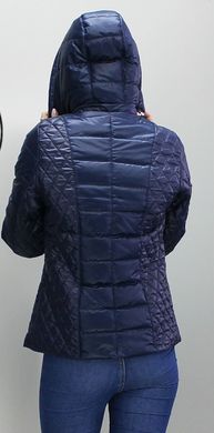 Осенняя темно-синяя куртка КМ1 Murenna Furs