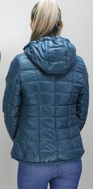 Демісезонна бірюзова куртка КР1 Murenna Furs