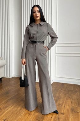 Короткий серый жакет Надия Jadone Fashion