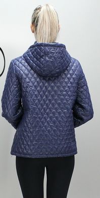 Темно-синяя демисезонная куртка ПС1 Murenna Furs