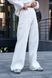 Білі брюки на флісі Ісса, 40-42