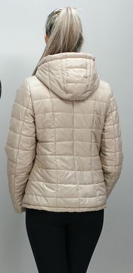 Бежевая демисезонная куртка КР1 Murenna Furs