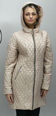 Бежева легка куртка Саманта2 Murenna Furs