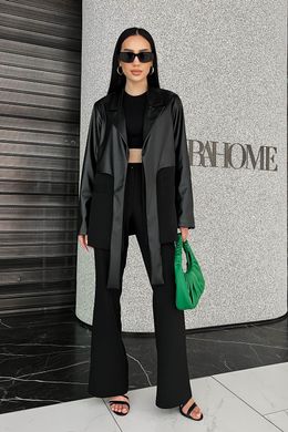 Черный женский пиджак Глобал Jadone Fashion