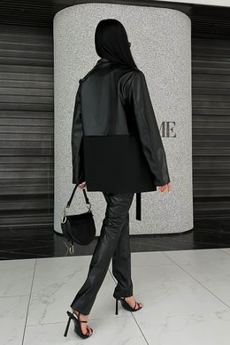 Чорний жіночий піджак Глобал Jadone Fashion