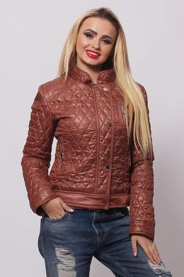 Короткая женская коричневая куртка СК1 Murenna Furs