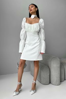 Вечірнє біле плаття Елада Jadone Fashion