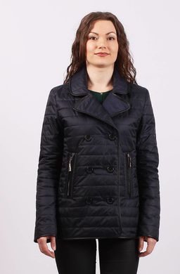 Стильная женская темно-синяя куртка К2 Murenna Furs