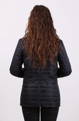 Стильная женская темно-синяя куртка К2 Murenna Furs
