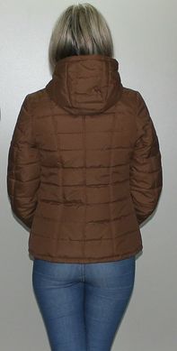 Коричневая женская куртка КР2 Murenna Furs