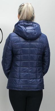 Темно-синя демісезонна куртка КР1 Murenna Furs