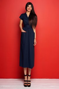 Темно-синее платье Сьюзи Jadone Fashion