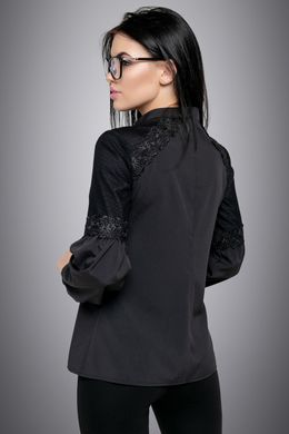 Чорна блуза 2705 Seventeen