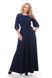Темно-синее платье Вивьен, 48-50