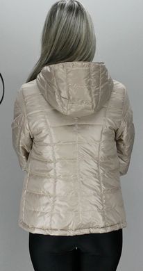 Женская бежевая куртка КР-3 Murenna Furs