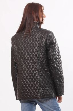 Чорна демісезонна куртка Murenna Murenna Furs