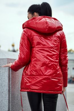 Двусторонняя куртка 1243 красная с черным Seventeen