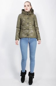 Женская куртка К-38 хаки Murenna Furs
