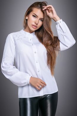 Белая блуза 2704 Seventeen
