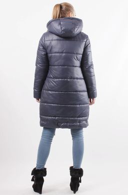 Зимняя темно-синяя куртка К-33 Murenna Furs