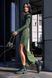 Трикотажна сукня міді Аріель хакі, 40-42