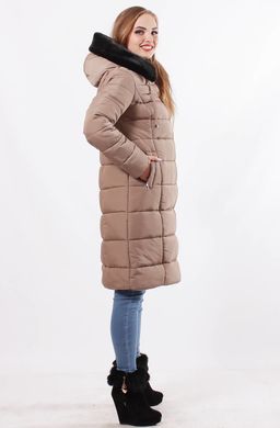 Женская зимняя куртка Кристина кофе Murenna Furs