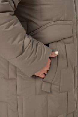 Зимнее пальто Хелена капучино All Posa