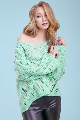 Бірюзовий пуловер 3338 Seventeen