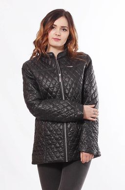 Жіноча чорна куртка 2-Р Murenna Furs