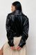 Короткая черная куртка косуха Дейт, 42-44