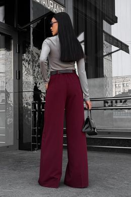 Брюки палаццо Джил бургунді Jadone Fashion