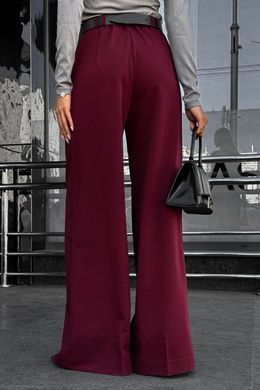 Брюки палаццо Джил бургунді Jadone Fashion