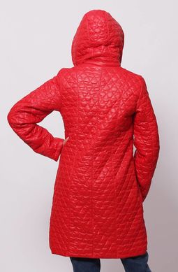 Червона жіноча батальна куртка Саманта Murenna Furs