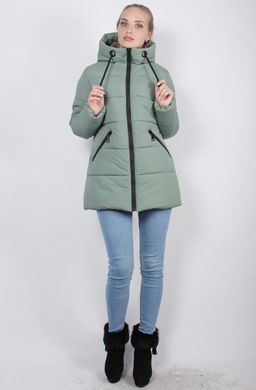 Оливковая куртка К 30-03(к) Murenna Furs